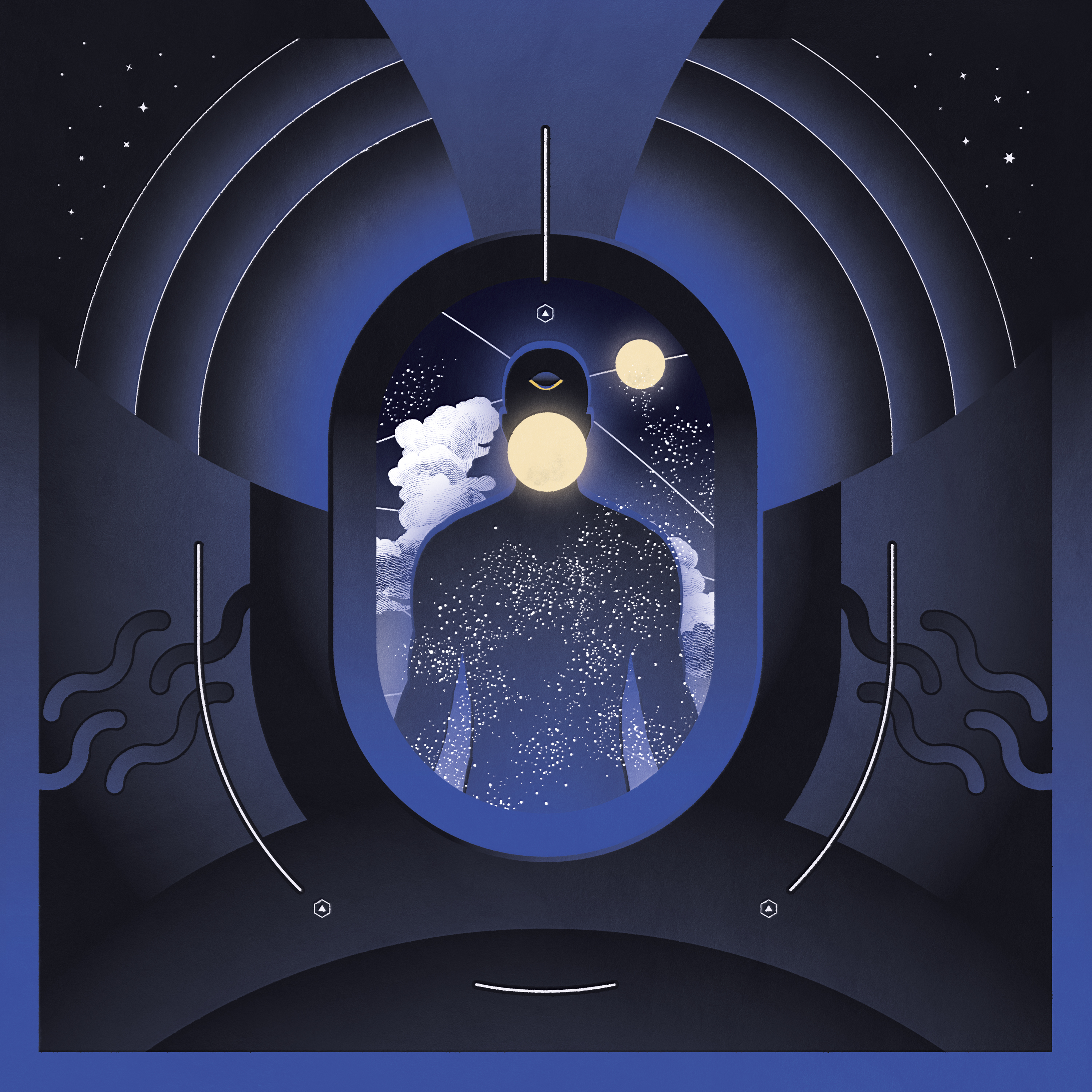 Akero – Ogninotte (incl Roman Rai / Täino Remix) vinyl cover