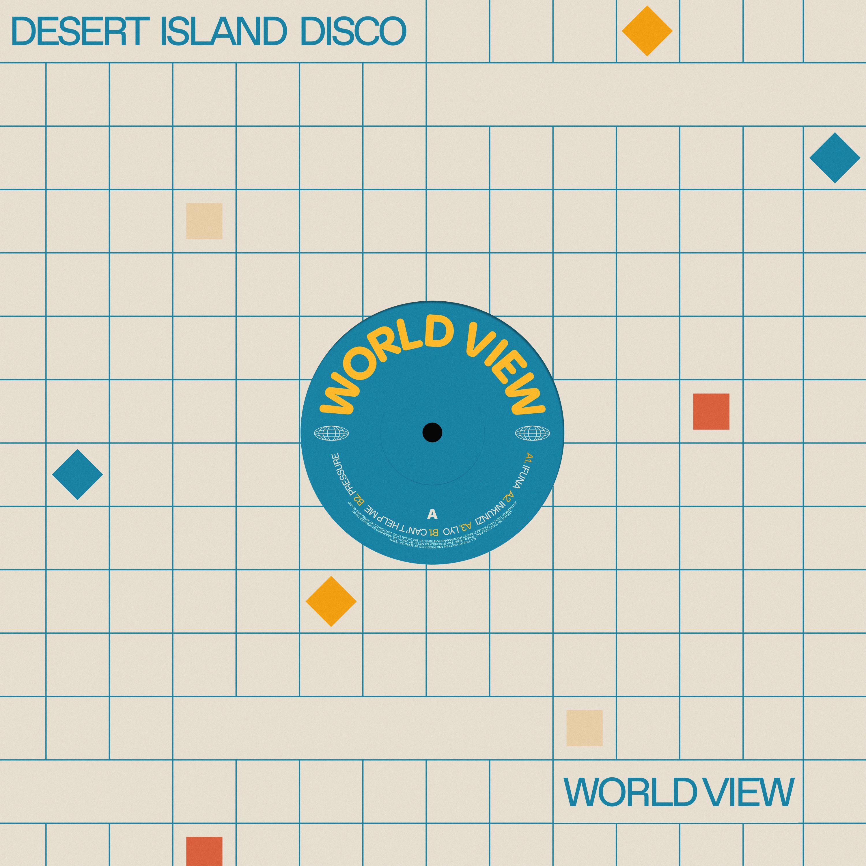 Desert Island Disco – World View vinyl cover