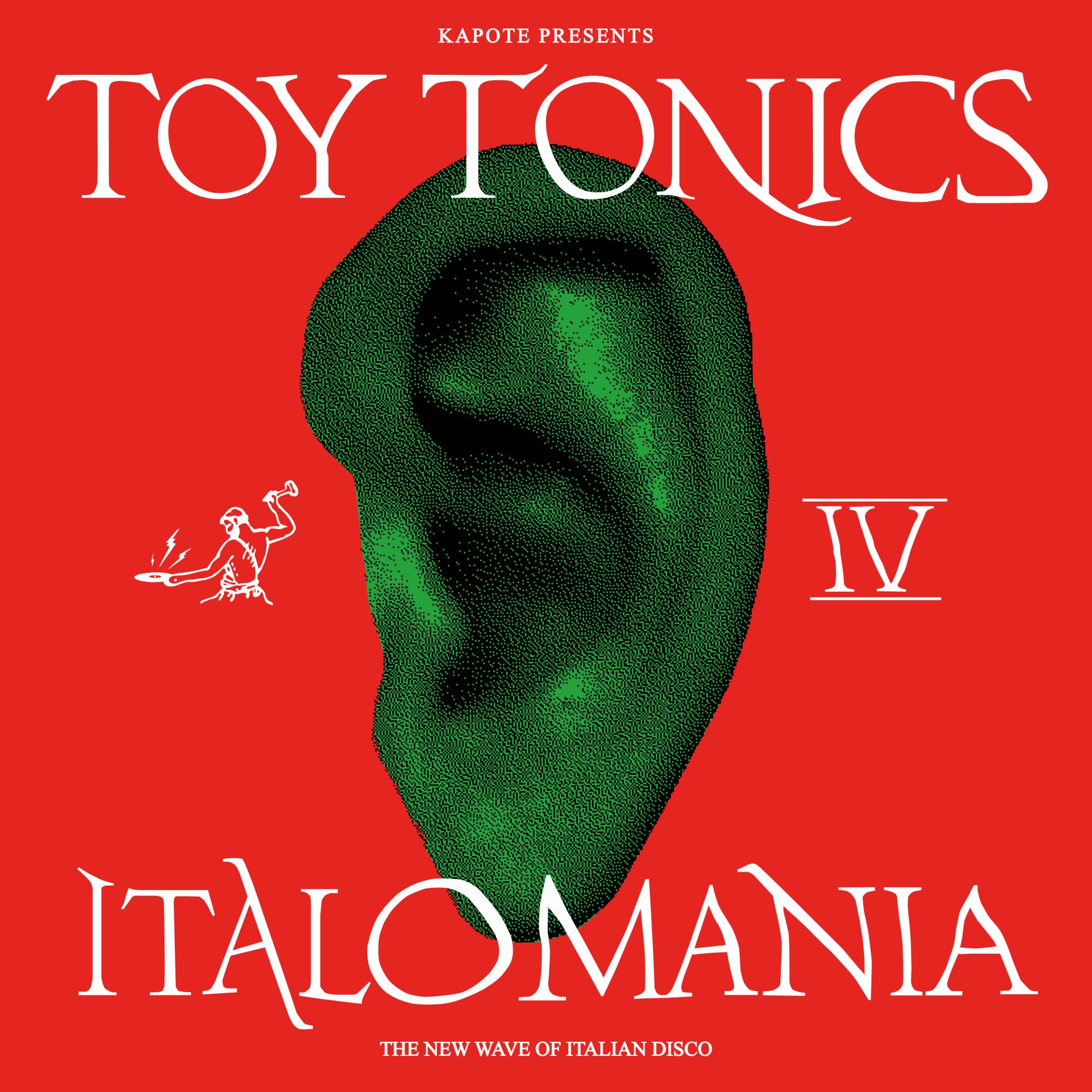 Kapote presents – Italomania Vol. 4 (2LP) vinyl cover