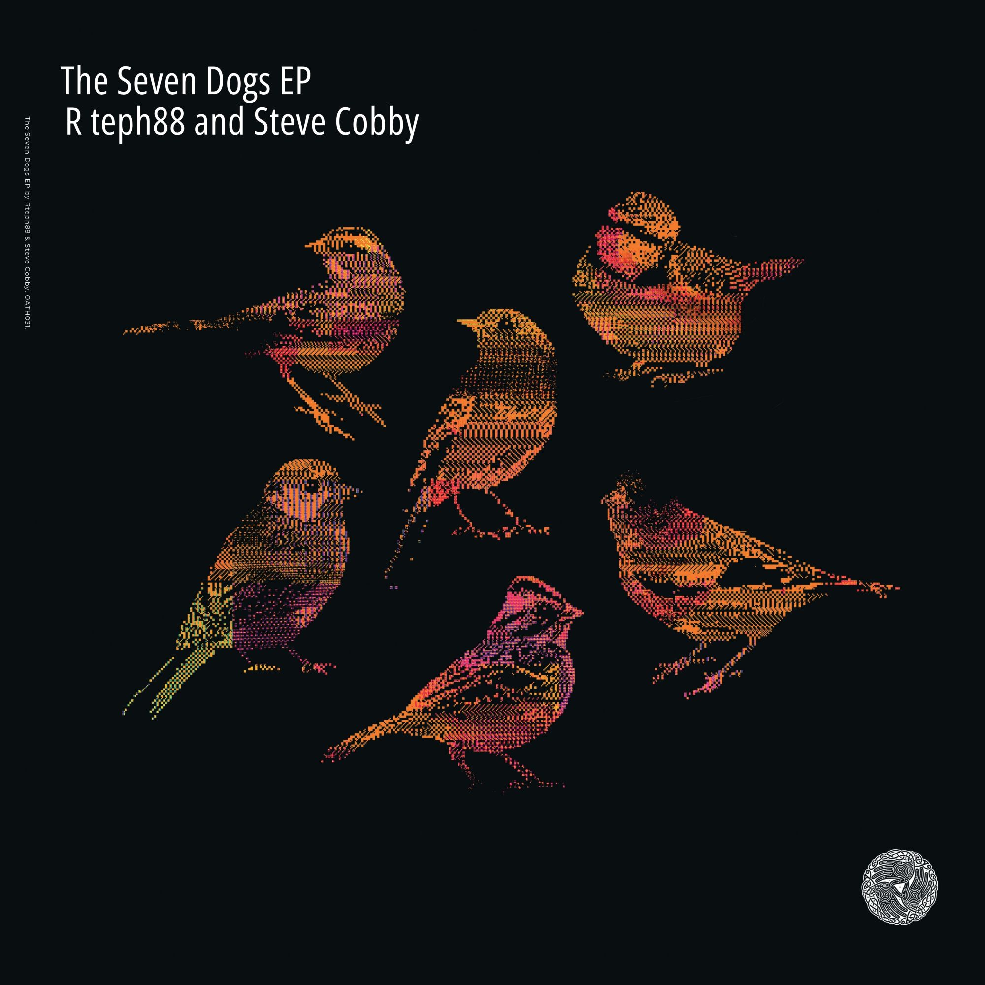Rteph88 and Steve Cobby – Seven Dogs vinyl cover