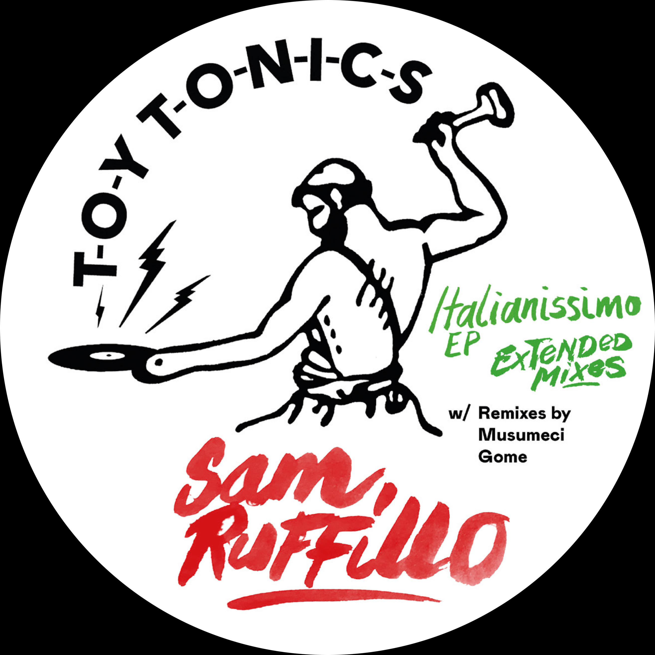 Sam Ruffillo – Italianissimo EP (Extended Mixes)(2026 repress) vinyl cover