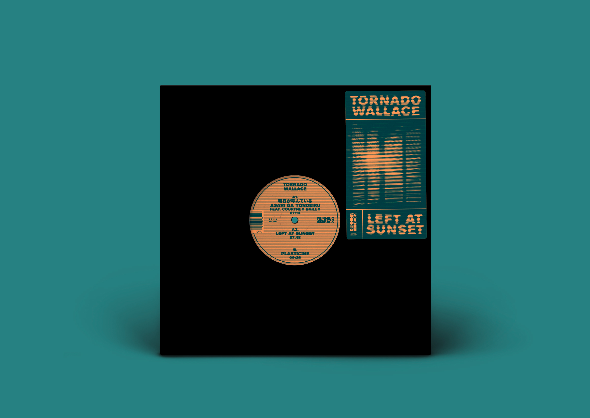 Tornado Wallace – Left At Sunset (2026 Repress) vinyl cover