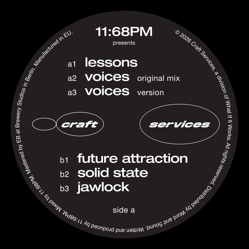 11:68PM - Craft Services 001 (Repress)