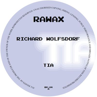 Richard Wolfsdorf - Tia (12" Vinyl) - SoundGround музикален магазин