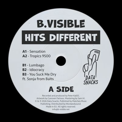 B.Visible - Hits Different (12" Excl) - SoundGround музикален магазин