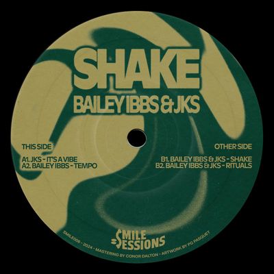 Bailey Ibbs & JKS - Shake (Repress) (12" Vinyl) - SoundGround музикален магазин