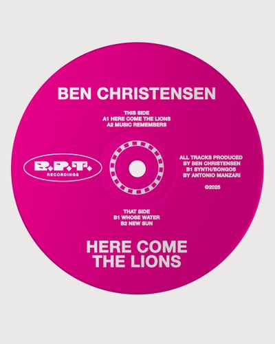 Ben Christensen - Here Come The Lions (12") - SoundGround музикален магазин