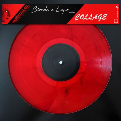 Bionda e Lupo / Collage - Herzschlag (Red transparend viny) (12" Excl) - SoundGround музикален магазин