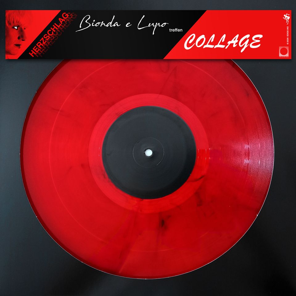 Bionda e Lupo / Collage - Herzschlag (Red transparend viny)