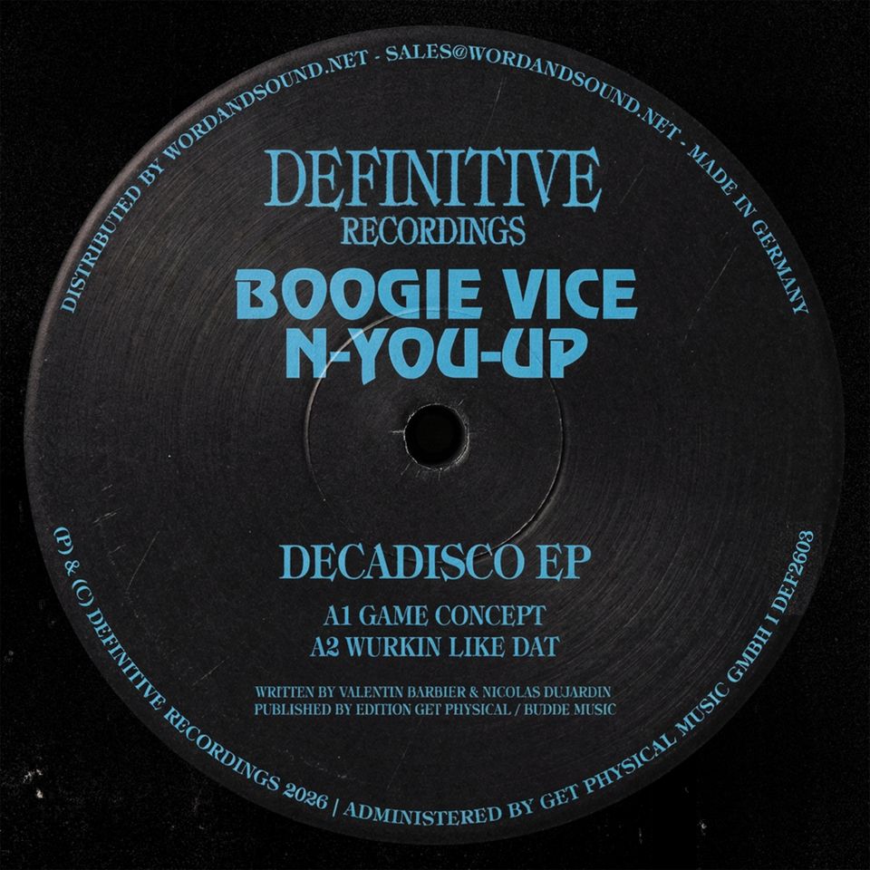 Boogie Vice, N-You-Up - Decadisco EP