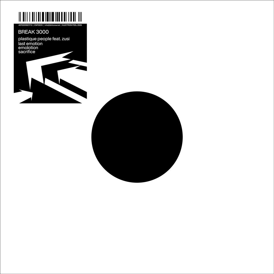 Break 3000 - Plastique People (12" Vinyl (Sealed White Sleeve w/ Sticker))