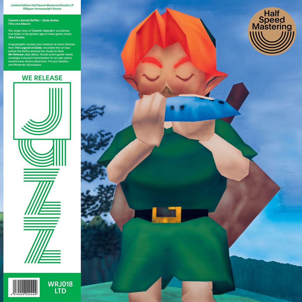 Casimir Liberski ReTRio - Zelda Suites (The Live Album) (2LP) Half Speed Mastered, Ltd.,Obi,350gsm Sleeve
