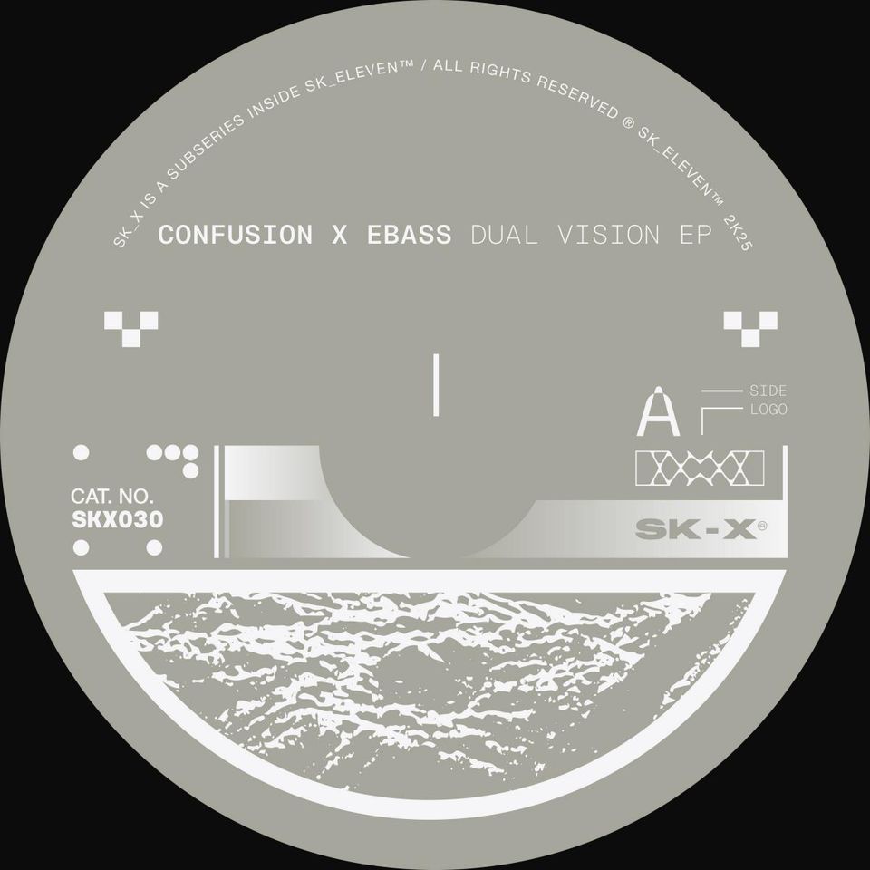 Confusion / Ebass - Dual Vision (label sleeve) (2025 repress)