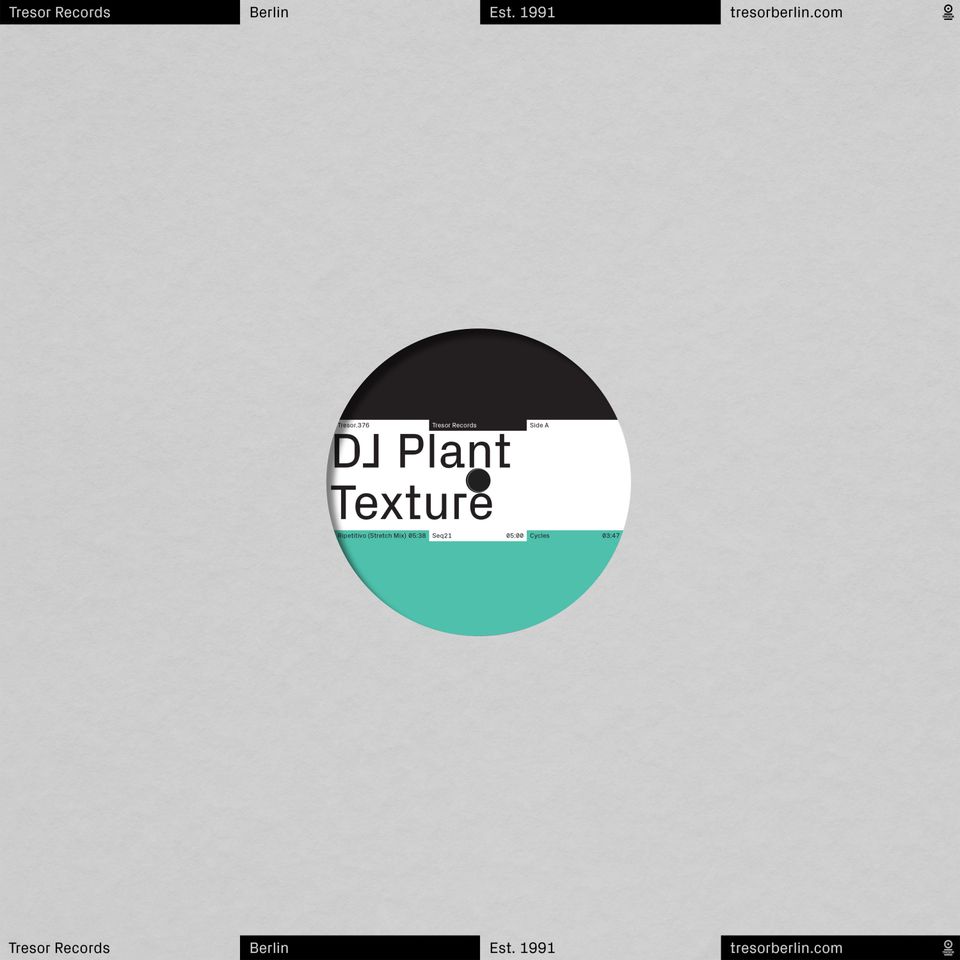 DJ Plant Texture - Life (2026 repress) (12" vinyl, generic sleeve, dl card)