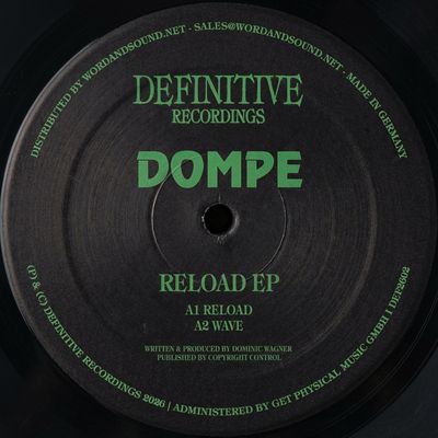 Dompe - Reload EP (12" Vinyl) - SoundGround музикален магазин