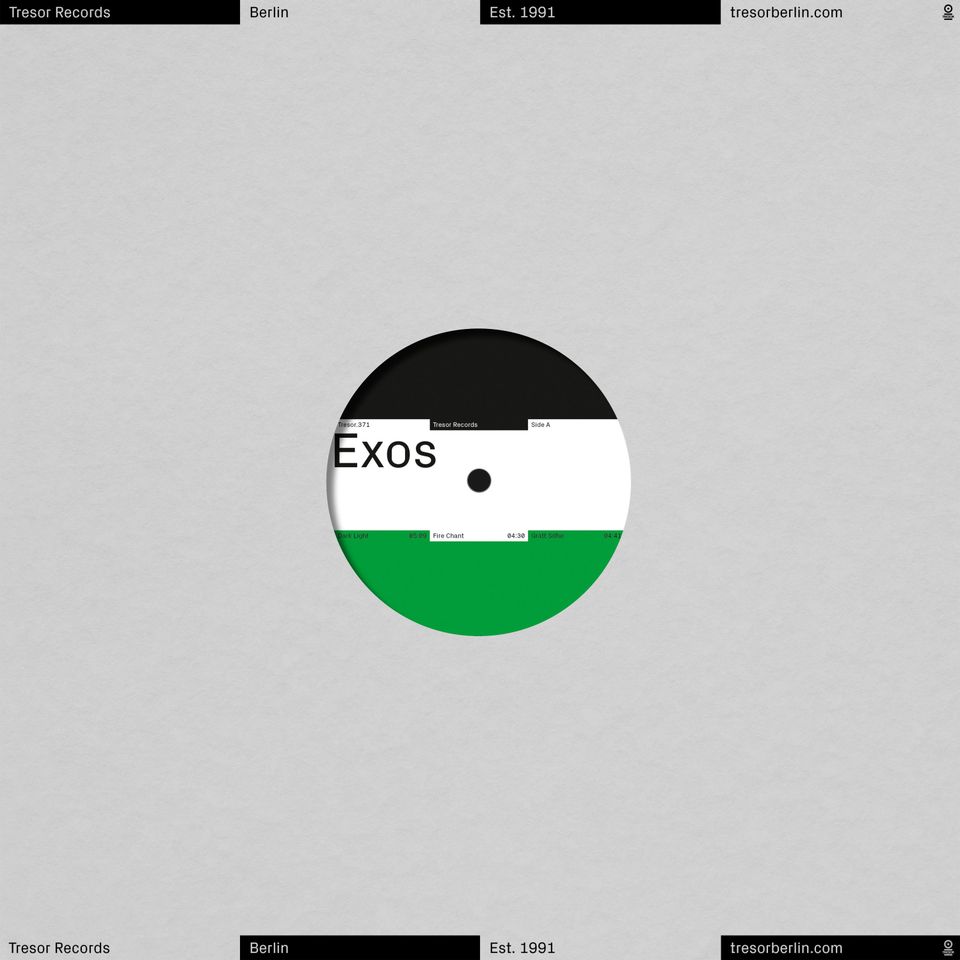 Exos - Green Light (2025 repress) (12'' plus dl card, generic sleeve)