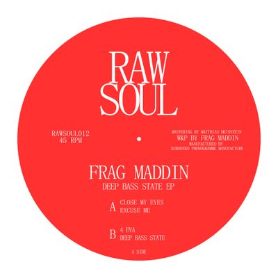 Frag Maddin - Deep Bass State EP (12" Excl) - SoundGround музикален магазин