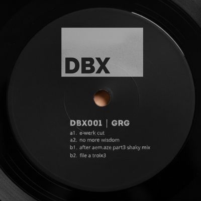 grg - DBX001 (12" Vinyl) - SoundGround музикален магазин