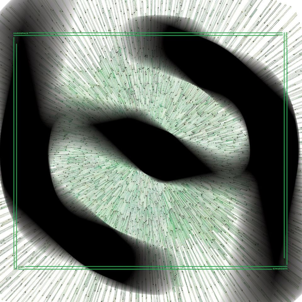 Hardspace - H009 (12'' transparent green vinyl) (w/ full cover print)