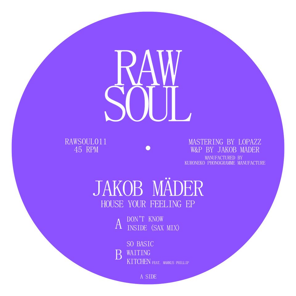 Jakob Mäder - House Your Feeling EP