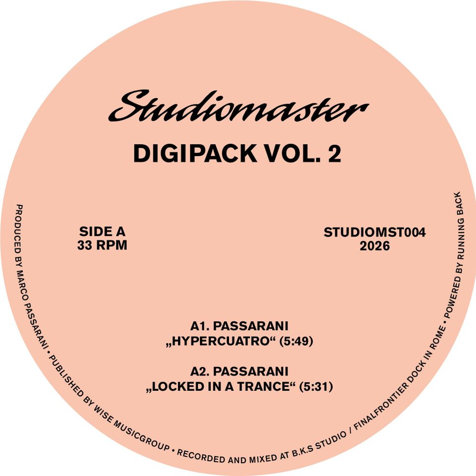 Marco Passarani - Digipack Vol. 2