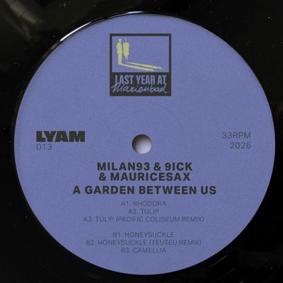 milan93 & 9ICK & Mauricesax - A Garden Between Us (12" Excl) - SoundGround музикален магазин