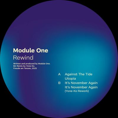 Module One - Rewind (12" Vinyl) - SoundGround музикален магазин