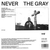 NEVER - THE GRAY (black vinyl+ lyric sheet) 4