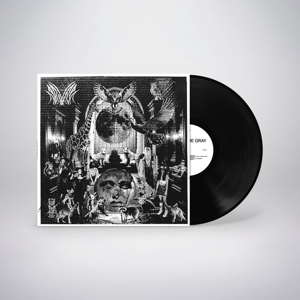 NEVER - THE GRAY (black vinyl+ lyric sheet)