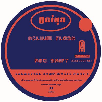 Ociya (Tin Man + Patricia) - Celestial Body Music Part 1 (12" Vinyl) - SoundGround музикален магазин