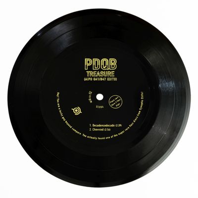 pdqb - Treasure (Aipd Q41/B47 Edits)-Yellow Label Version (7"Flexi Excl) - SoundGround музикален магазин