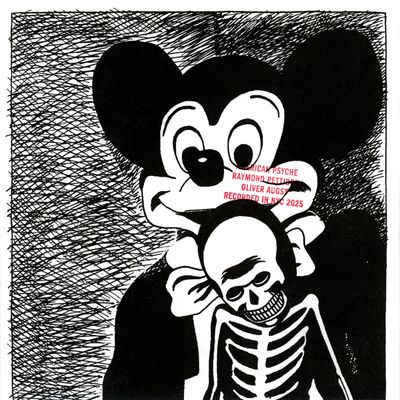 Raymond Pettibon, Oliver Augst - American Psyche (2*7") (limited trans red vinyl) (2x7" Excl) - SoundGround музикален магазин