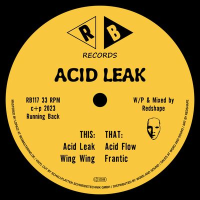 Redshape - Acid Leak (12" Vinyl) - SoundGround музикален магазин