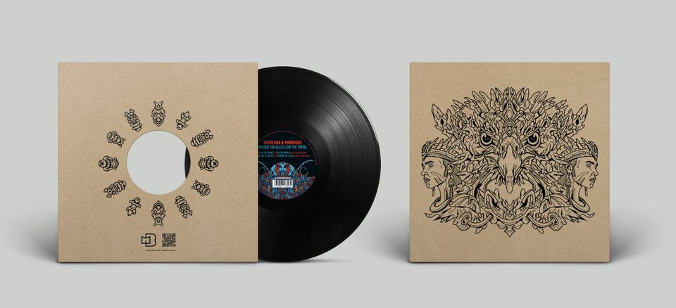 Steve Bug & Pornbugs - On the Swing / Behind The Glass (180G VINYL // NEW PRINTED KRAFTPACK SLEEVE)