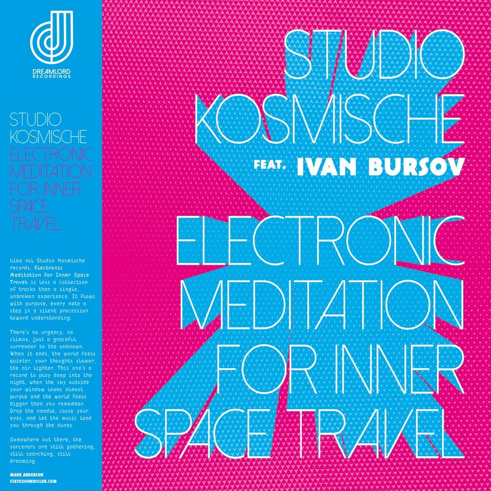 STUDIO KOSMISCHE - Electronic Meditation for Inner Space Travel (LP) LTD, TRANSPARENT BLUE VINYL