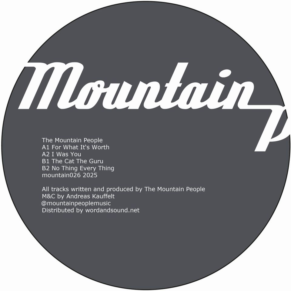 The Mountain People - The Cat The Guru (2026 repress)