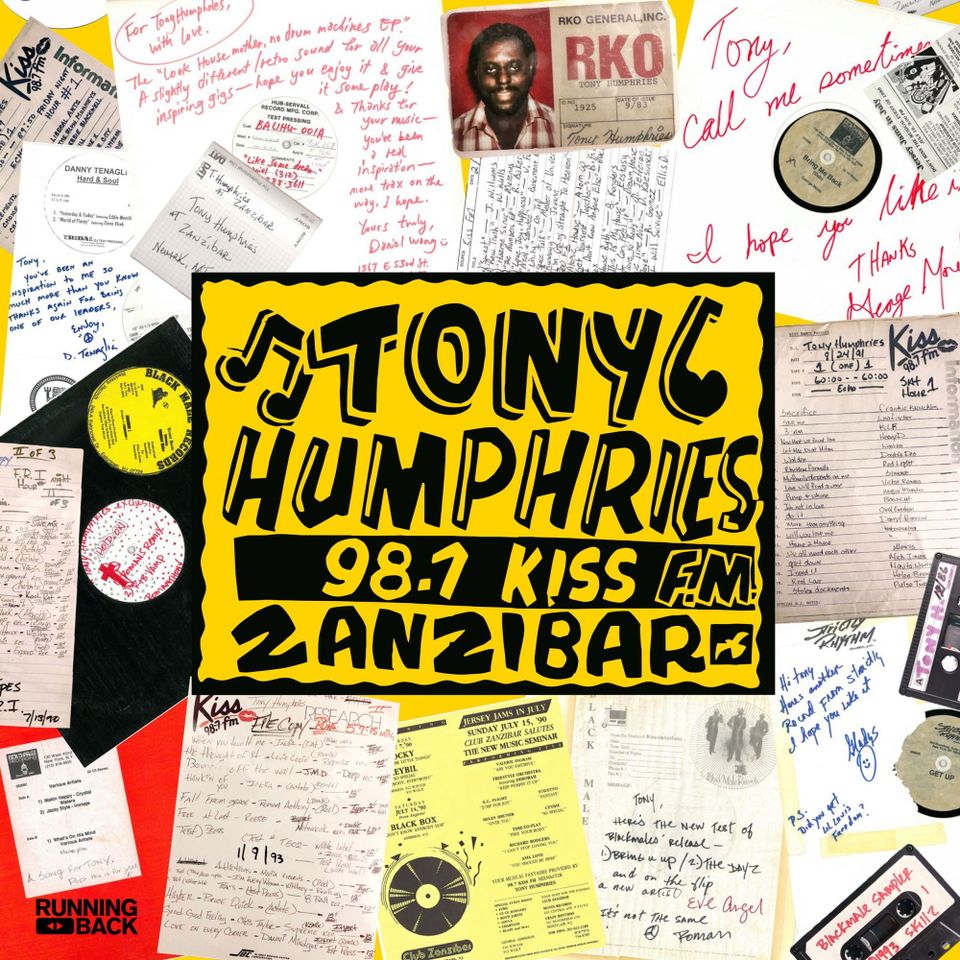 Tony Humphries - Running Back Mastermix: Kiss FM Zanzibar Years Vinyl Part One (3LP)