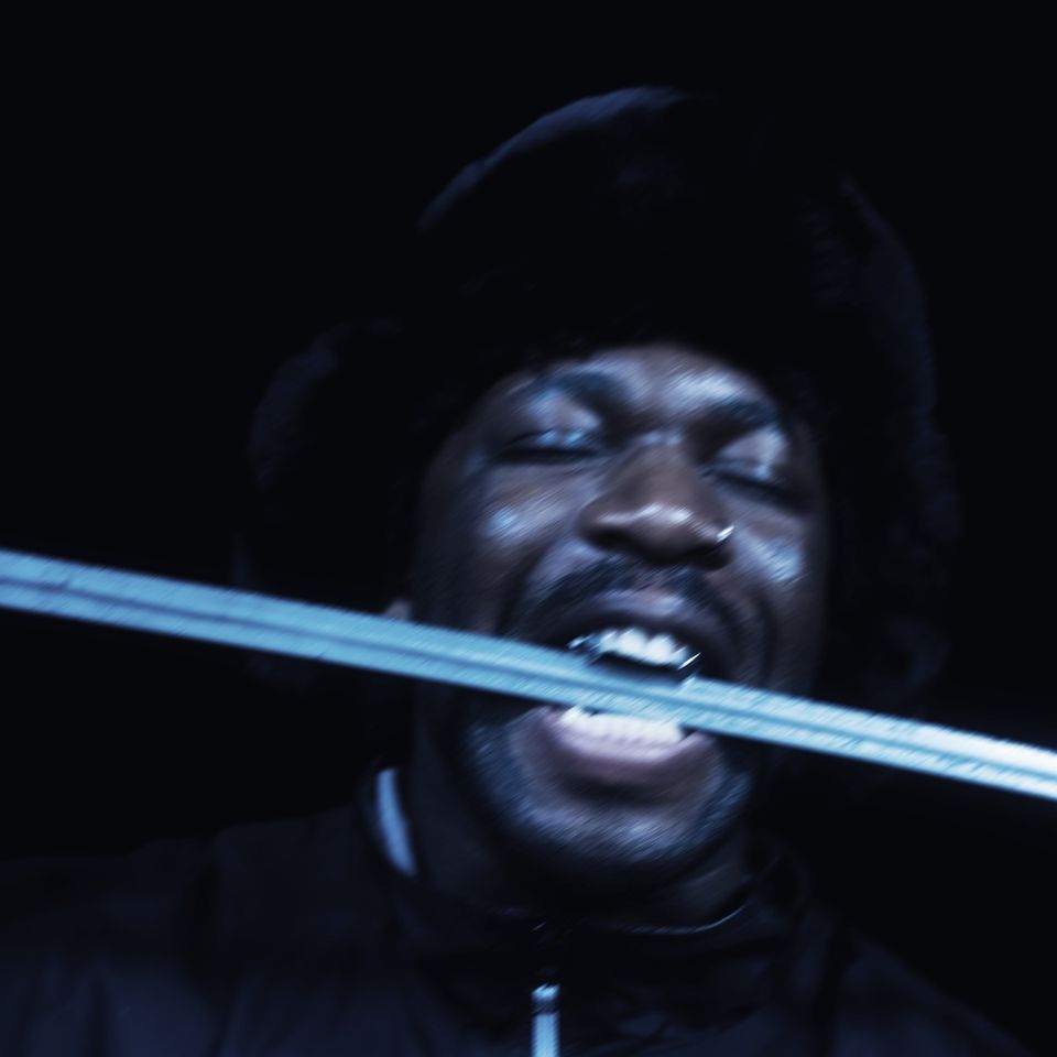 TONY NJOKU - All Our Knives ( feat. Tricky,GAIKA, Ghostpoet...) LP , VERY LTD BLUE VINYL
