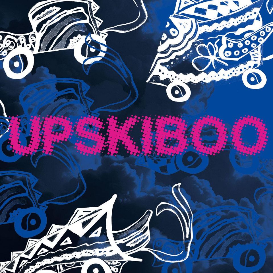 UPSKIBOO - VI LEGER MED BILER (pink vinyl / printed sleeve)