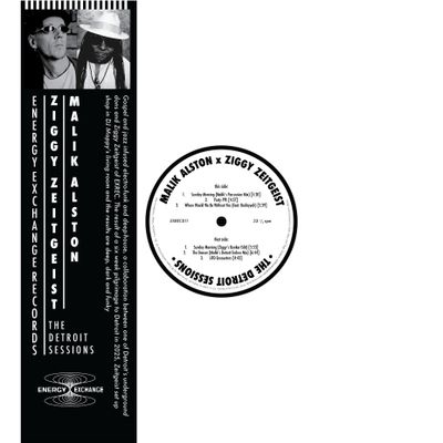 Ziggy Zeitgeist x Malik Alston - The Detroit Sessions (12" Excl) - SoundGround музикален магазин