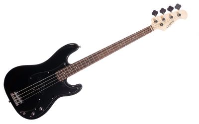 Електрическа бас китара Arrow Session Bass 4 Night Black Rosewood/Black - SoundGround музикален магазин