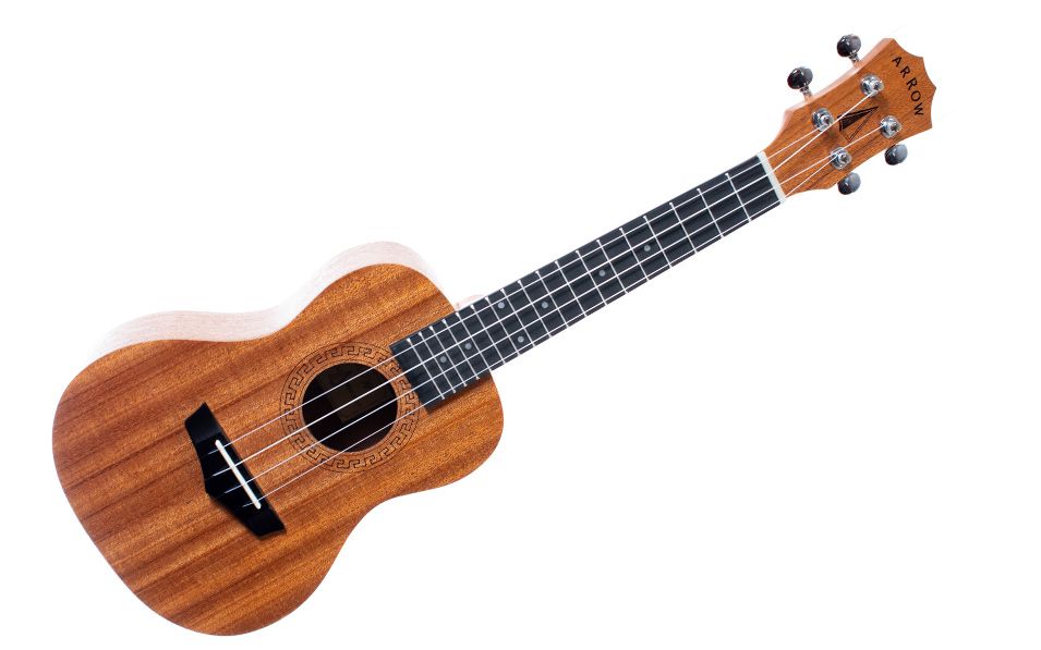Концертно укулеле Arrow MH10 Mahogany Concert SET, Кафяво