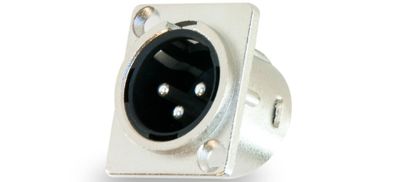 Конектор Master Audio HY4830, Монтажен XLR, Мъжки - SoundGround музикален магазин