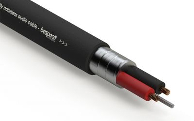 Двоен аудио кабел Bespeco CVP050N, 2x0.20mmq, 4mm - SoundGround музикален магазин