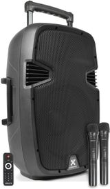 Vonyx SPJ-PA912 Активна тонколона 12", 500W, USB, Вградени микрофони, Батерия 1