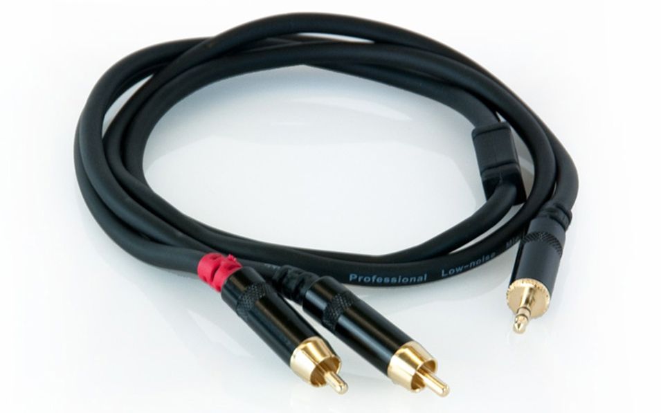s.Cab PAC351, 2xRCA/3.5mm, 1m