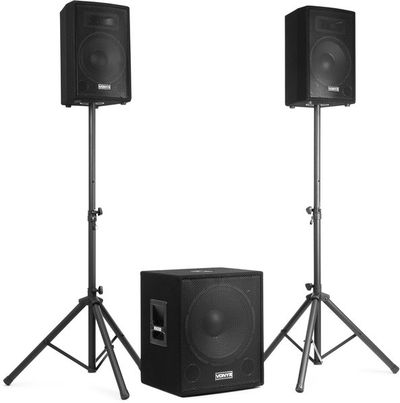Vonyx VX1015BT 2.1 Активна система за озвучаване, 15", 1000W - SoundGround музикален магазин