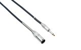 Кабел Bespeco IROMM600PBK, XLR/6.3mm, 6m 1