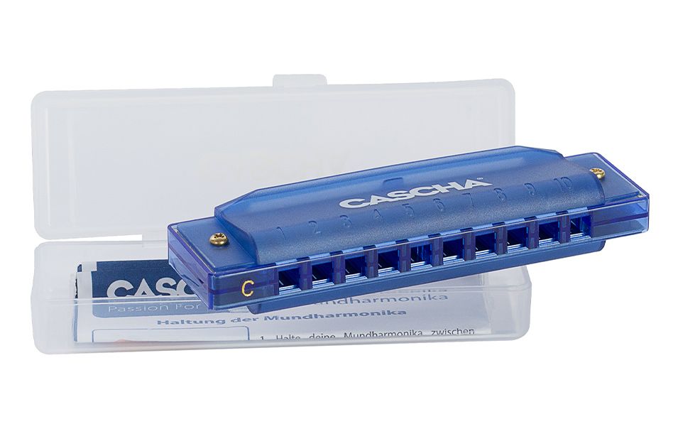 Блус хармоника Cascha HH 2275, Fun Blues, Синя