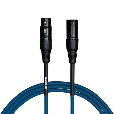 Кабел Cascha Standard Line CCS-M1BL2, Син, XLR/XLR, 2m - SoundGround музикален магазин